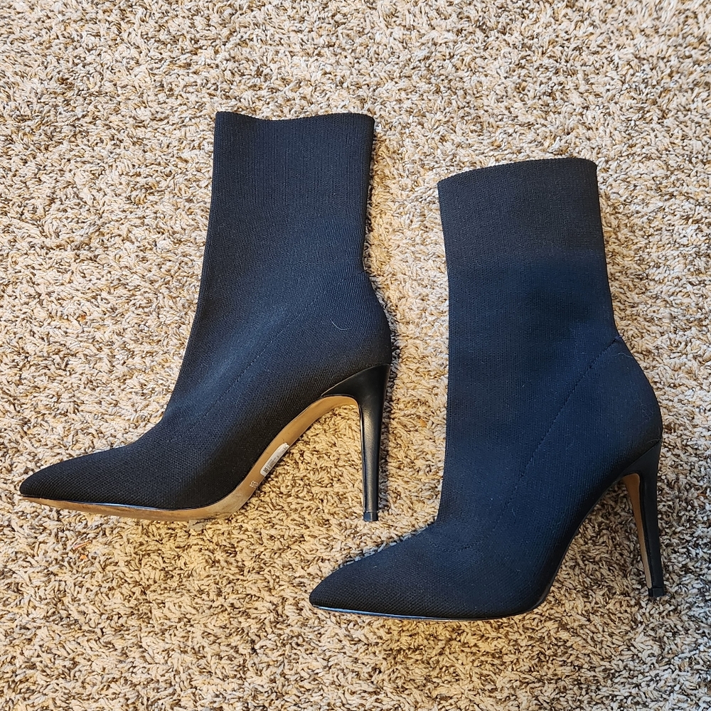 Express Black Boots 8